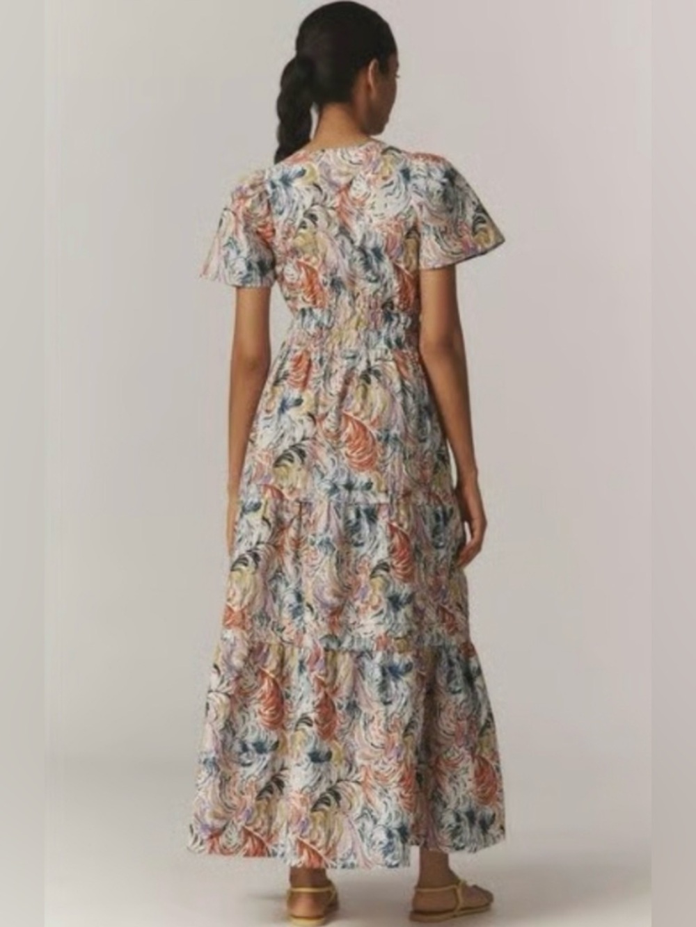 ✨ Anthropologie Somerset Maxi Dress Sz S - Picture 2 of 7